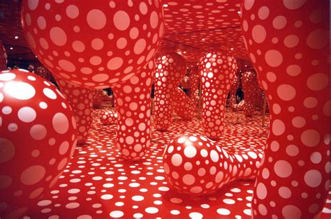 yayoi kusama polkadots.